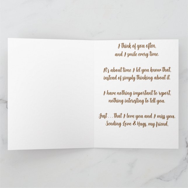 Elegant Rosa Flowers tänker på ditt mappade kort (Inuti)