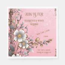 Elegant Rosa Gnistra Bröllop, bakgrund