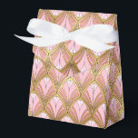 Elegant Rosa Guld Art Deco Vintage Mönster Presentaskar<br><div class="desc">Elegant Rosa Guld Art Deco Vintage Mönster Favor Boxes har en elegant art deco mönster i rosa och guld. Perfekt för party,  evenemang,  bröllop,  födelsedagsdag,  jul,  Mors dag,  Fars dag,  helgdagar och företagsgåvor,  Skapat av Evco Studio www.zazzle.com/store/evcostudio</div>
