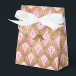 Elegant Rosa Guld Art Deco Vintage Mönster Presentaskar<br><div class="desc">Elegant Rosa Guld Art Deco Vintage Mönster Favor Boxes har en elegant art deco mönster i rosa och guld. Perfekt för party,  evenemang,  bröllop,  födelsedagsdag,  jul,  Mors dag,  Fars dag,  helgdagar och företagsgåvor,  Skapat av Evco Studio www.zazzle.com/store/evcostudio</div>