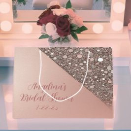 Elegant Rosa Guld Bröllopsdusch