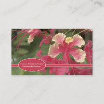 Elegant Rosa Gult Vattenfärgsblommor Anpassa