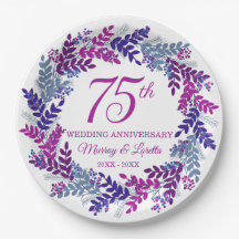 Elegant Rosa Krans 75-årsjubileumsfirande