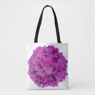Elegant rosa magenta blommigt hydrangeas ro tygkasse