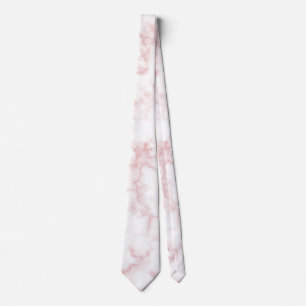 Elegant Rosa Marble Neck Tie Slips