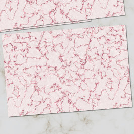 Elegant Rosa Marble Stone Struktur Tissue Paper