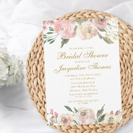 Elegant  Rosa Möhippan Blommigten i Elfenbenskuste Inbjudningar