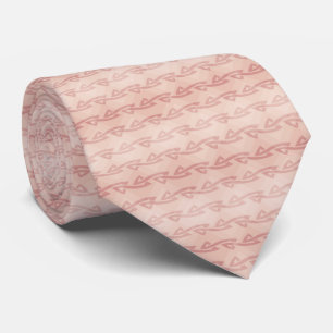 Elegant Rosa Motif strimlad Slips