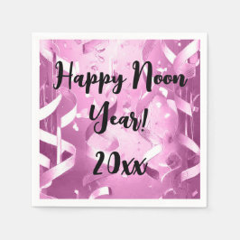 Elegant Rosa Napkin vid Kvällarna Party Pappersservett