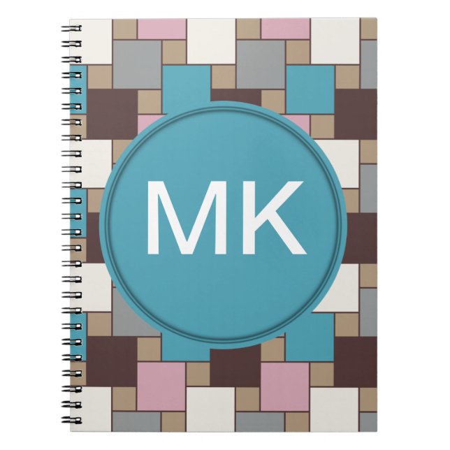 Elegant Rosa Nectar Anteckningsbok Med Spiral (Framsidan)