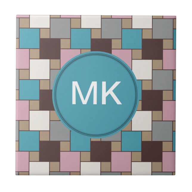 Elegant Rosa Nectar Kakelplatta (Framsidan)