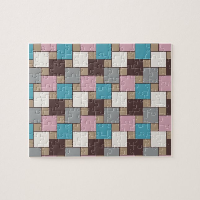 Elegant Rosa Nectar Pussel (Horisontell)