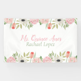 Elegant Rosa och Blommigt för vit vattenfärg