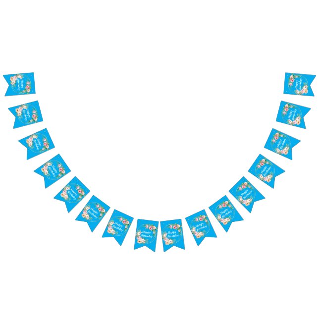 Elegant Rosa och Guld Banderoll för frisk andning Vimplar (Alla)