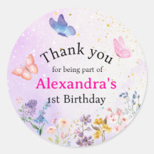 Elegant rosa och lila blommigt av fjäril för och