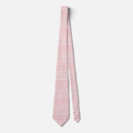 Elegant rosa rodnad och vit slips