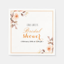 Elegant rosa ros-blommans möhippa brunch