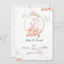 Elegant Rosa ros Blommigt vattenfärgsfärgsmålning