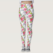 Elegant Rosa ros Girly Chic Blommönster