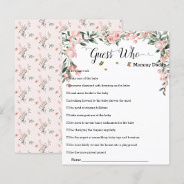 Elegant Rosa ros med Butterflies Gissa vem som spe