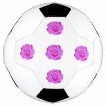 Elegant rosa rosglasad fotboll -