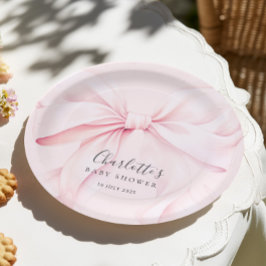 Elegant rosa slinga Baby Bröllopsdusch