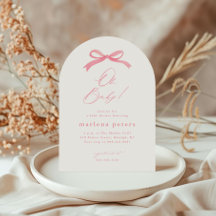 Elegant Rosa Slinga Flickor Baby Shower