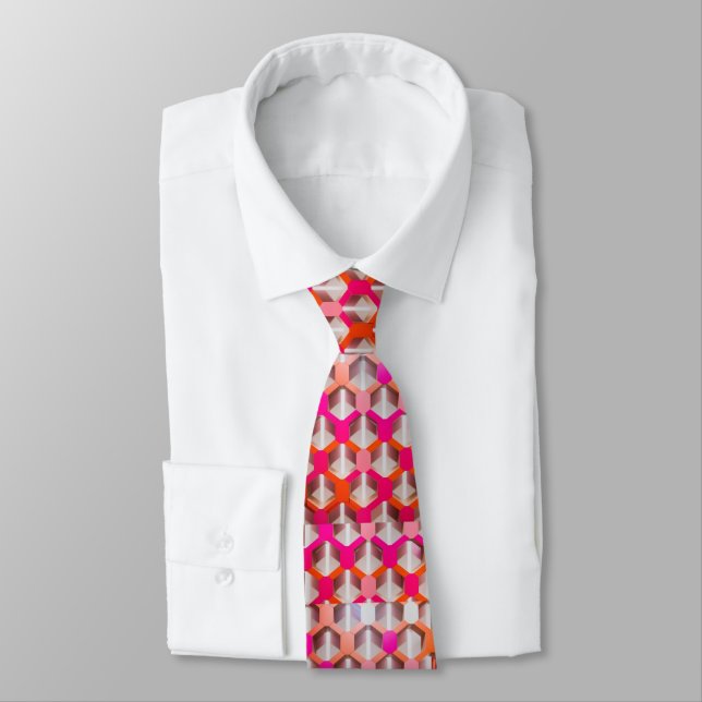 Elegant Rosa Tie Slips (Bunden)