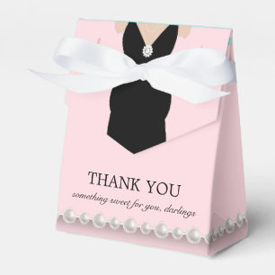 Elegant  Rosa Tiffany Theme Baby Shower Presentaskar