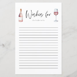 Elegant  Rosa Vin råd för betalkort