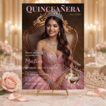 Elegant rosaktig Quinceañera-fotografi