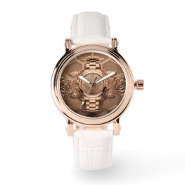Elegant Rose Aesthetic Floral Wrist Watch Armbandsur