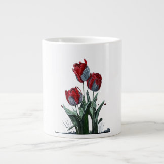 Elegant Rose Flower Mug – Timeless Floral Design Jumbo Mugg
