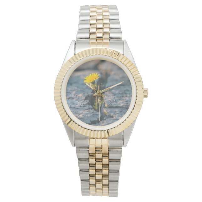 Elegant rosé på vatten Tvåtons Damklocka Armbandsur (Framsida)
