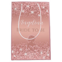 Elegant roséguld lyxig bröllopsfest med glitter