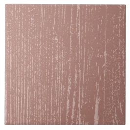 Elegant Rosy Brown Wood Grain Kakelplatta