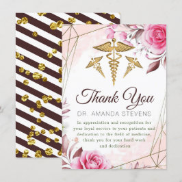 Elegant Rosy Doktor - tackkort Tack Kort