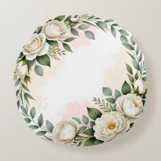 Elegant Round Anpassningsbar Dekorativ kudde