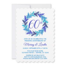 Elegant Royal Blåutandning 60:e Bröllop-årsdagen