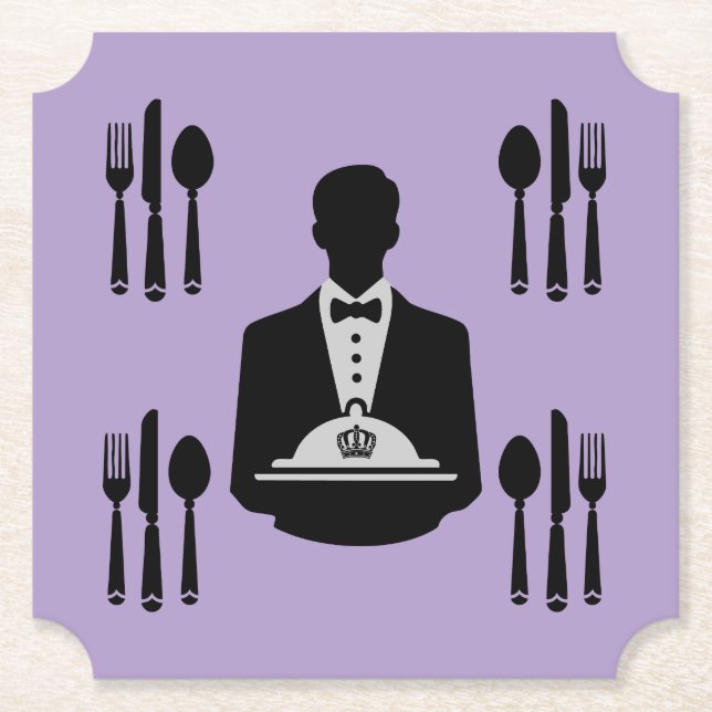 Elegant Royal Thélyx Underlägg Papper (Framsida)