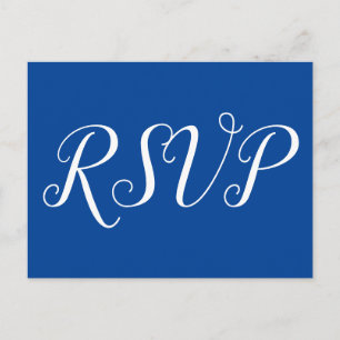 Elegant "RSVP" vykort
