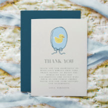 Elegant Rubber Ducky Baby Shower - platta
