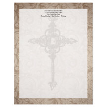 Elegant Rulla Christian Kor w/Swirl Background