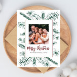 Elegant Rustic Gräs Photo God jul Helg Vykort<br><div class="desc">Den här Eleganten är Rustic Gräs Family Photo God jul Helgdag Card en perfekt i julhelg för de familjer som inte bara vill ha kärlek! Den har ett foto i en kvadratfamilj med helgdag> God jul i modern handstil och din familj namn och år med modernt typsnitt nedan. Allt i...</div>
