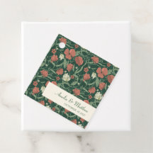 Elegant Rustic Grönt Blommigt Personligt bröllp