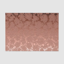 Elegant Rustic Light Terracotta Autumn Blommigt