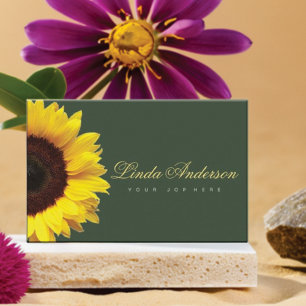 Elegant Rustic Sunrows Eucalyptus Business Car Visitkort