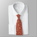 Elegant Rustic Terracotta Silver Stars Monogrammed Slips<br><div class="desc">Elegant och feststjärna mönster för alla tillfällen!</div>
