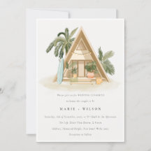 Elegant Rustic Tropical Handflatan Beach Shack Brö