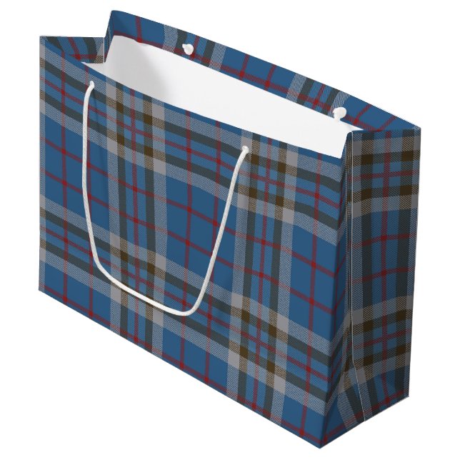 Elegant Rutig Thompson Tartan (Framsidan Vinklad)